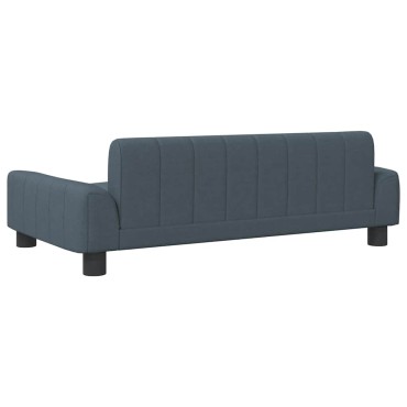 vidaXL Κρεβάτι Σκύλου Σκούρο Γκρι 90 x 53 x 30 εκ. Υφασμάτινο