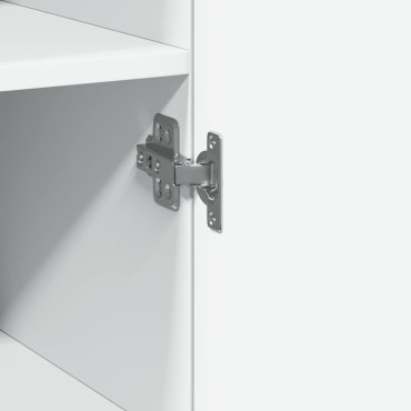 vidaXL Ντουλάπι Λευκό 45x42,5x185cm από Επεξεργασμένο Ξύλο 1 τεμ.