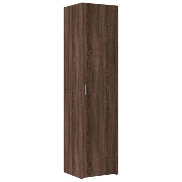 vidaXL Ντουλάπι Καφέ Δρυς 45x42,5x185cm από Επεξεργασμένο Ξύλο 1 τεμ.