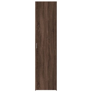 vidaXL Ντουλάπι Καφέ Δρυς 45x42,5x185cm από Επεξεργασμένο Ξύλο 1 τεμ.