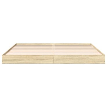 vidaXL Πλαίσιο κρεβατιού χωρίς στρώμα 180x200 εκ. Επεξεργασμένο Ξύλο