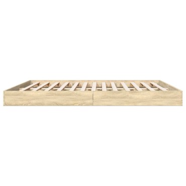vidaXL Πλαίσιο κρεβατιού χωρίς στρώμα 180x200 εκ. Επεξεργασμένο Ξύλο