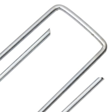 vidaXL Στηρίγματα Εδάφους Σχήμα U 25 τεμ. 15x3,5 εκ. Γαλβαν. Ατσάλι