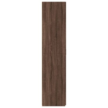 vidaXL Ντουλάπι Καφέ Δρυς 70x42,5x185cm από Επεξεργασμένο Ξύλο 1 τεμ.