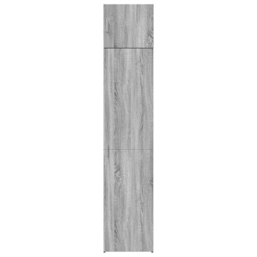 vidaXL Ντουλάπι Αποθήκευσης Στενό Δρυς 45x42,5x225cm Επεξεργ. Ξύλο 1 τεμ.