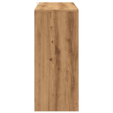 vidaXL Μπουφές Αρτισιανή Δρυς 102x33x75cm από Επεξεργασμένο Ξύλο 1 τεμ.
