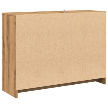vidaXL Μπουφές Αρτισιανή Δρυς 102x33x75cm από Επεξεργασμένο Ξύλο 1 τεμ.