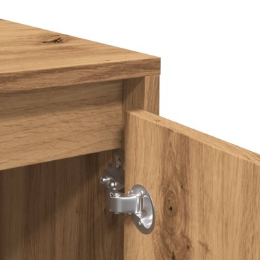 vidaXL Μπουφές Αρτισιανή Δρυς 102x33x75cm από Επεξεργασμένο Ξύλο 1 τεμ.