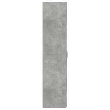 vidaXL Ντουλάπι Γκρι Σκυροδέματος 45x42,5x185cm Επεξεργασμένο Ξύλο 1 τεμ.