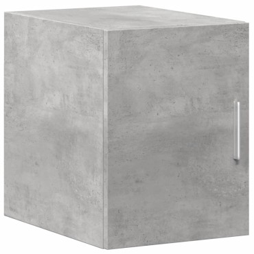 vidaXL Ντουλάπι Αποθήκευσης Στενό Γκρι 30x42,5x225cm Επεξεργ. Ξύλο 1 τεμ.