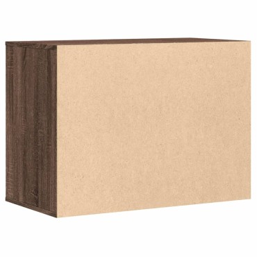 vidaXL Συρταριέρα Καφέ Δρυς 80x41x58cm από Επεξεργ. Ξύλο 1 τεμ.