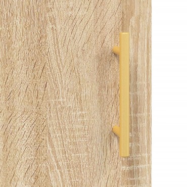 vidaXL Ντουλάπι Sonoma δρυς 90x34x80cm Επεξεργασμένο Ξύλο 1 τεμ.