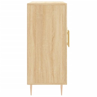 vidaXL Ντουλάπι Sonoma δρυς 90x34x80cm Επεξεργασμένο Ξύλο 1 τεμ.