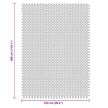 vidaXL Χαλί Σκηνής Πράσινο 3x2,5 μ.
