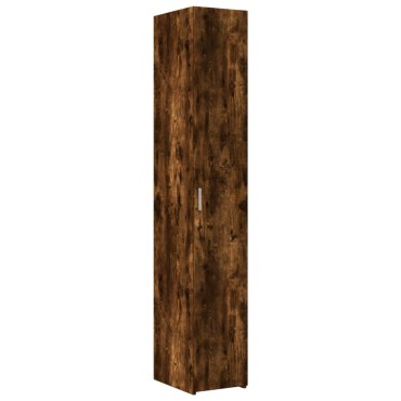 vidaXL Ντουλάπι Καπνιστή Δρυς 30x42,5x185cm από Επεξεργασμένο Ξύλο 1 τεμ.