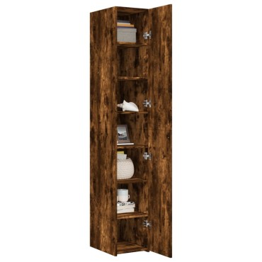 vidaXL Ντουλάπι Καπνιστή Δρυς 30x42,5x185cm από Επεξεργασμένο Ξύλο 1 τεμ.