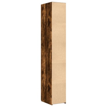 vidaXL Ντουλάπι Καπνιστή Δρυς 30x42,5x185cm από Επεξεργασμένο Ξύλο 1 τεμ.