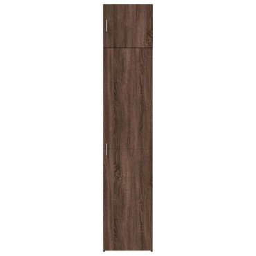 vidaXL Ντουλάπι Αποθήκευσης Στενό Δρυς 45x42,5x225cm Επεξεργ. Ξύλο 1 τεμ.
