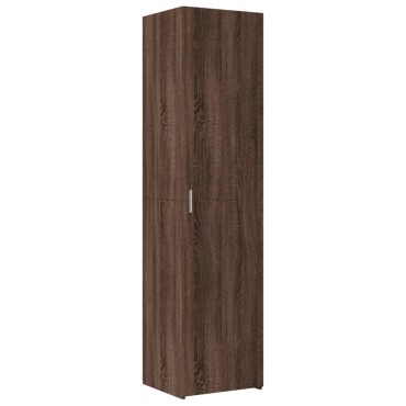 vidaXL Ντουλάπι Αποθήκευσης Στενό Δρυς 45x42,5x225cm Επεξεργ. Ξύλο 1 τεμ.