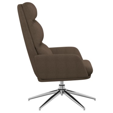 vidaXL Πολυθρόνα Relax Taupe Υφασμάτινη 70x77x98cm 1 τεμ.