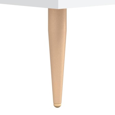 vidaXL Μπουφές Λευκός 90x34x80cm από Επεξεργασμένο Ξύλο 1 τεμ.