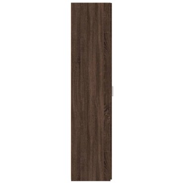 vidaXL Ντουλάπι Καφέ Δρυς 30x42,5x185cm από Επεξεργασμένο Ξύλο 1 τεμ.