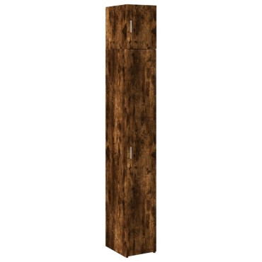 vidaXL Ντουλάπι Αποθήκευσης Στενό Δρυς 30x42,5x225cm Επεξεργ. Ξύλο 1 τεμ.