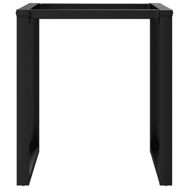 vidaXL Πόδια Τραπεζαρίας σε Σχήμα «Ο» 70x70x73cm Ατσάλι 1 τεμ.