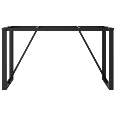 vidaXL Πόδια Τραπεζαρίας σε Σχήμα «Ο» 140x60x73cm Ατσάλι 1 τεμ.