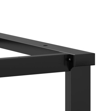 vidaXL Πόδια Τραπεζαρίας σε Σχήμα «Ο» 140x60x73cm Ατσάλι 1 τεμ.