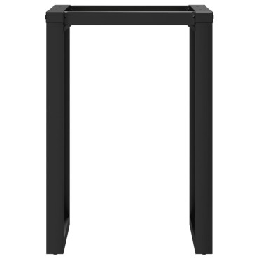 vidaXL Πόδια Τραπεζαρίας σε Σχήμα «Ο» 60x40x73cm Ατσάλι 1 τεμ.