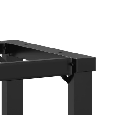vidaXL Πόδια Τραπεζαρίας σε Σχήμα «Ο» 60x40x73cm Ατσάλι 1 τεμ.