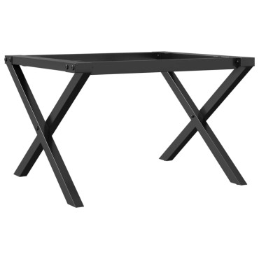 vidaXL Πόδια Τραπεζιού Σαλονιού σε Σχήμα «Χ» 60x40x38cm Ατσάλι 1 τεμ.
