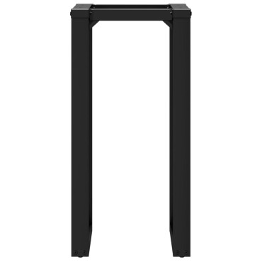 vidaXL Πόδια Τραπεζαρίας σε Σχήμα «Ο» 40x40x73cm Ατσάλι 1 τεμ.