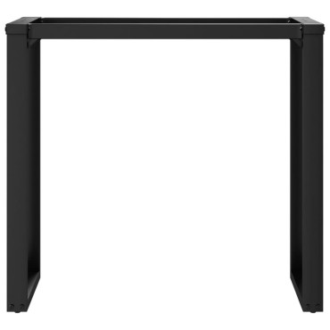 vidaXL Πόδια Τραπεζαρίας σε Σχήμα «Ο» 80x40x73cm Ατσάλι 1 τεμ.