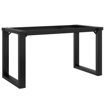 vidaXL Πόδια Τραπεζιού Σαλονιού σε Σχήμα «Ο» 80x40x43cm Ατσάλι 1 τεμ.