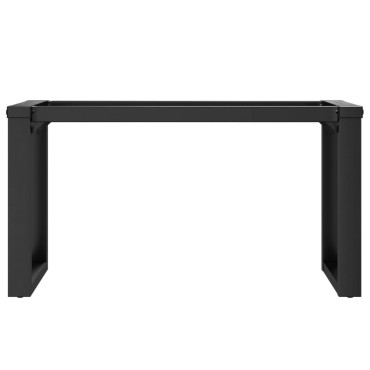 vidaXL Πόδια Τραπεζιού Σαλονιού σε Σχήμα «Ο» 80x40x43cm Ατσάλι 1 τεμ.