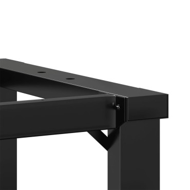 vidaXL Πόδια Τραπεζιού Σαλονιού σε Σχήμα «Ο» 80x40x43cm Ατσάλι 1 τεμ.