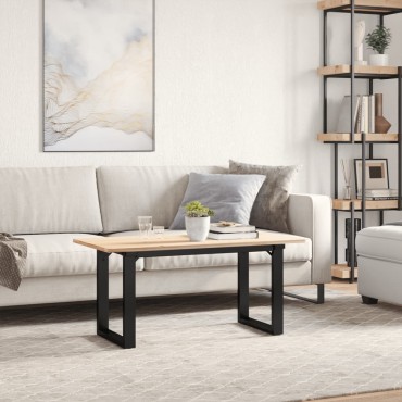 vidaXL Πόδια Τραπεζιού Σαλονιού σε Σχήμα «Ο» 70x30x43cm Ατσάλι 1 τεμ.