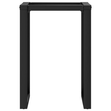 vidaXL Πόδια Τραπεζαρίας σε Σχήμα «Ο» 60x50x73cm Ατσάλι 1 τεμ.
