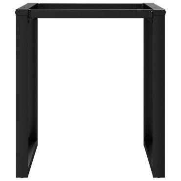 vidaXL Πόδια Τραπεζαρίας σε Σχήμα «Ο» 60x60x73cm Ατσάλι 1 τεμ.