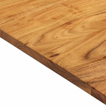 vidaXL Πάγκος Μπάνιου 114x52x2,5 εκ. από Μασίφ Ξύλο Ακακίας