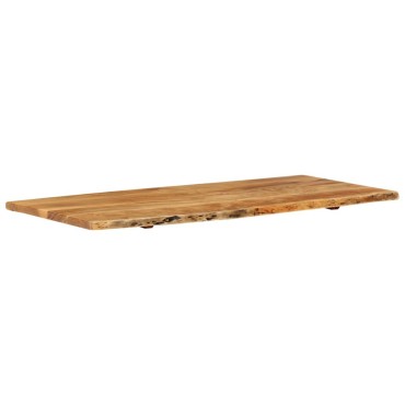 vidaXL Πάγκος Μπάνιου 114x52x2,5 εκ. από Μασίφ Ξύλο Ακακίας
