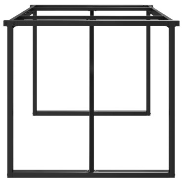 vidaXL Πόδια Τραπεζαρίας σε Σχήμα «Ο» 180x80x73cm Ατσάλι 1 τεμ.