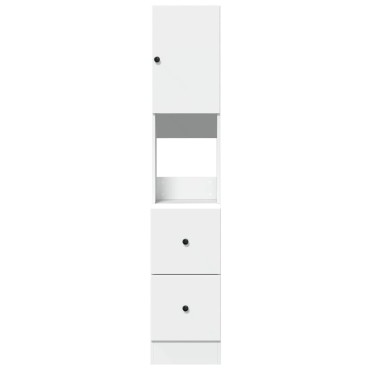 vidaXL Στήλη Κουζίνας Λευκή 35x50x180cm από Επεξεργασμένο Ξύλο