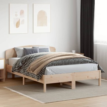 vidaXL Κεφαλάρι από Μασίφ Ξύλο Πεύκου 165,5x3,5x81cm 1 τεμ.