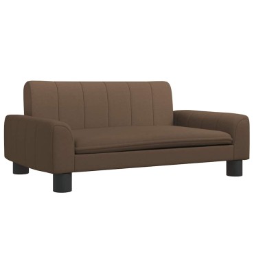 vidaXL Κρεβάτι Σκύλου Καφέ 70 x 45 x 30 εκ. Υφασμάτινο