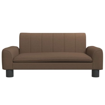 vidaXL Κρεβάτι Σκύλου Καφέ 70 x 45 x 30 εκ. Υφασμάτινο