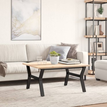 vidaXL Πόδια Τραπεζιού Σαλονιού σε Σχήμα «Y» 80x70x43cm Ατσάλι 1 τεμ.