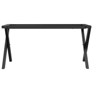 vidaXL Πόδια Τραπεζιού Σαλονιού σε Σχήμα «Χ» 70x30x43cm Ατσάλι 1 τεμ.